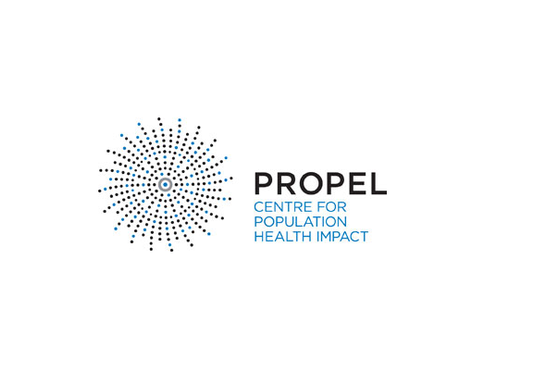 Propel Centre for Population Health Impact logo.