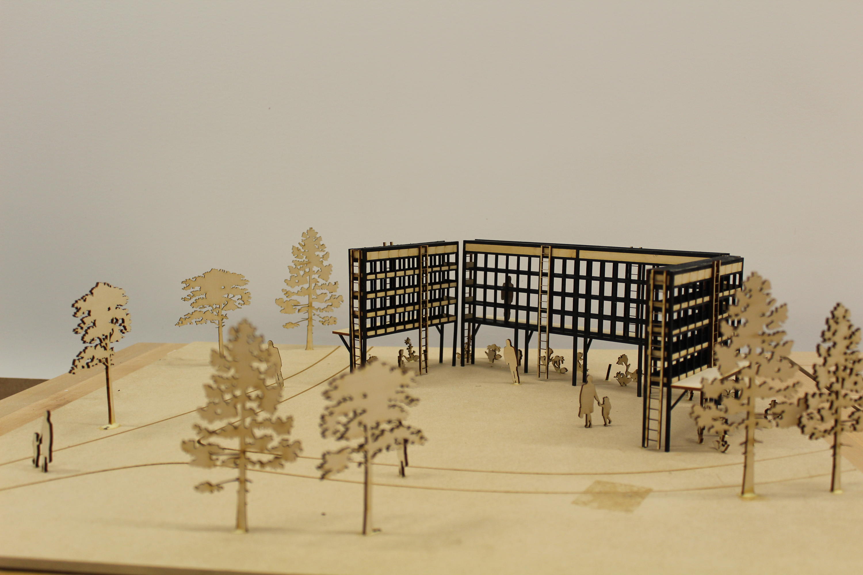 First-year student physical model