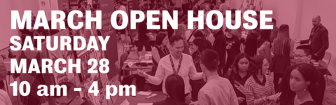 image link to detailed information about the school of architecture 2026 march open house