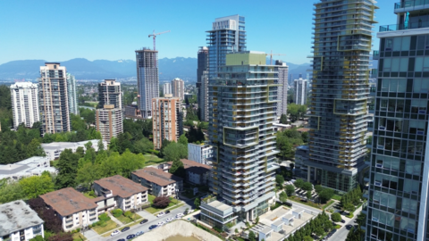 several high rise buildings under construction