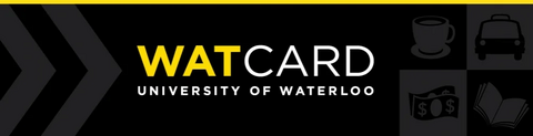 the word watcard in yellow and white text on a black background