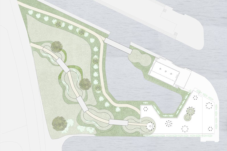 site plan form a student architectural project