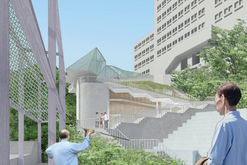 image of Fion's project, A Canyon of Public Space