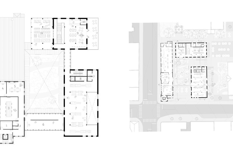 Floor plans for the Cambridge Market