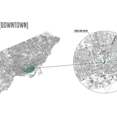 Site Analysis Area of Downtown Toronto