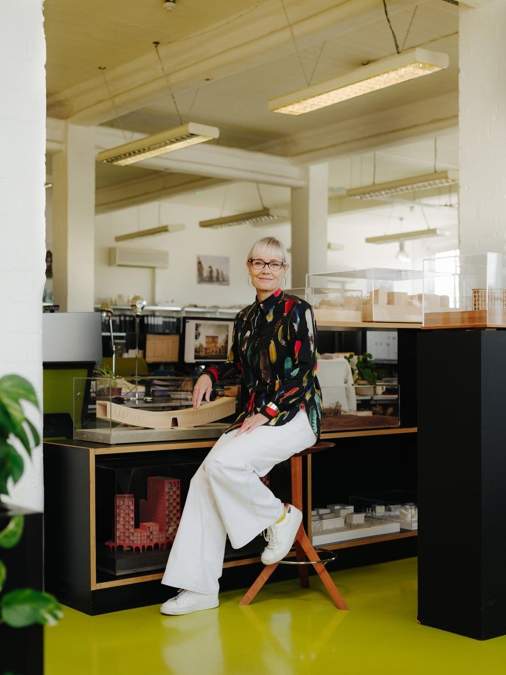 Alison Brooks portrait in office