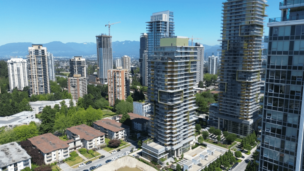 several high rise buildings under construction