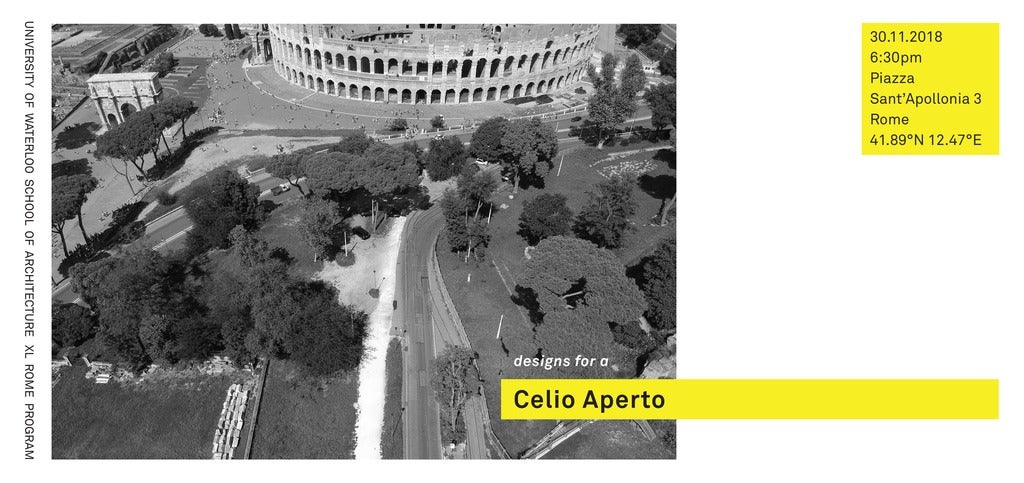 Rome show invitation