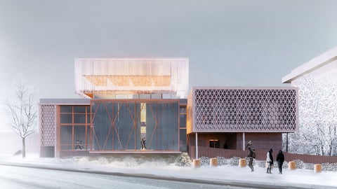 Loriane Wong's adaptive reuse design on the former Waterloo Regional Police Service building
