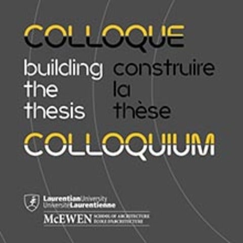 Building the Thesis Colloquim stylized text