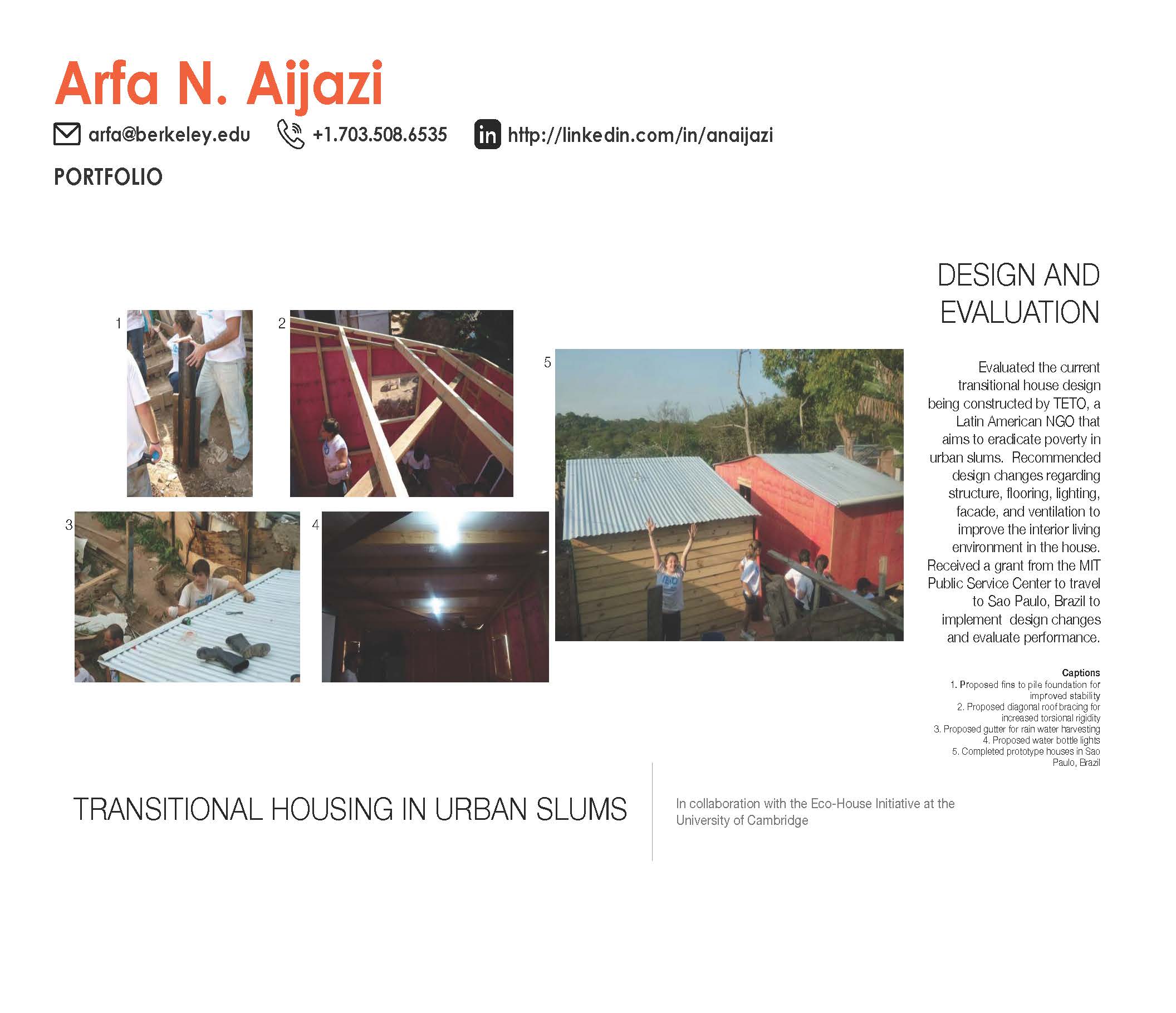 Arfa N. Aijazi Portfolio