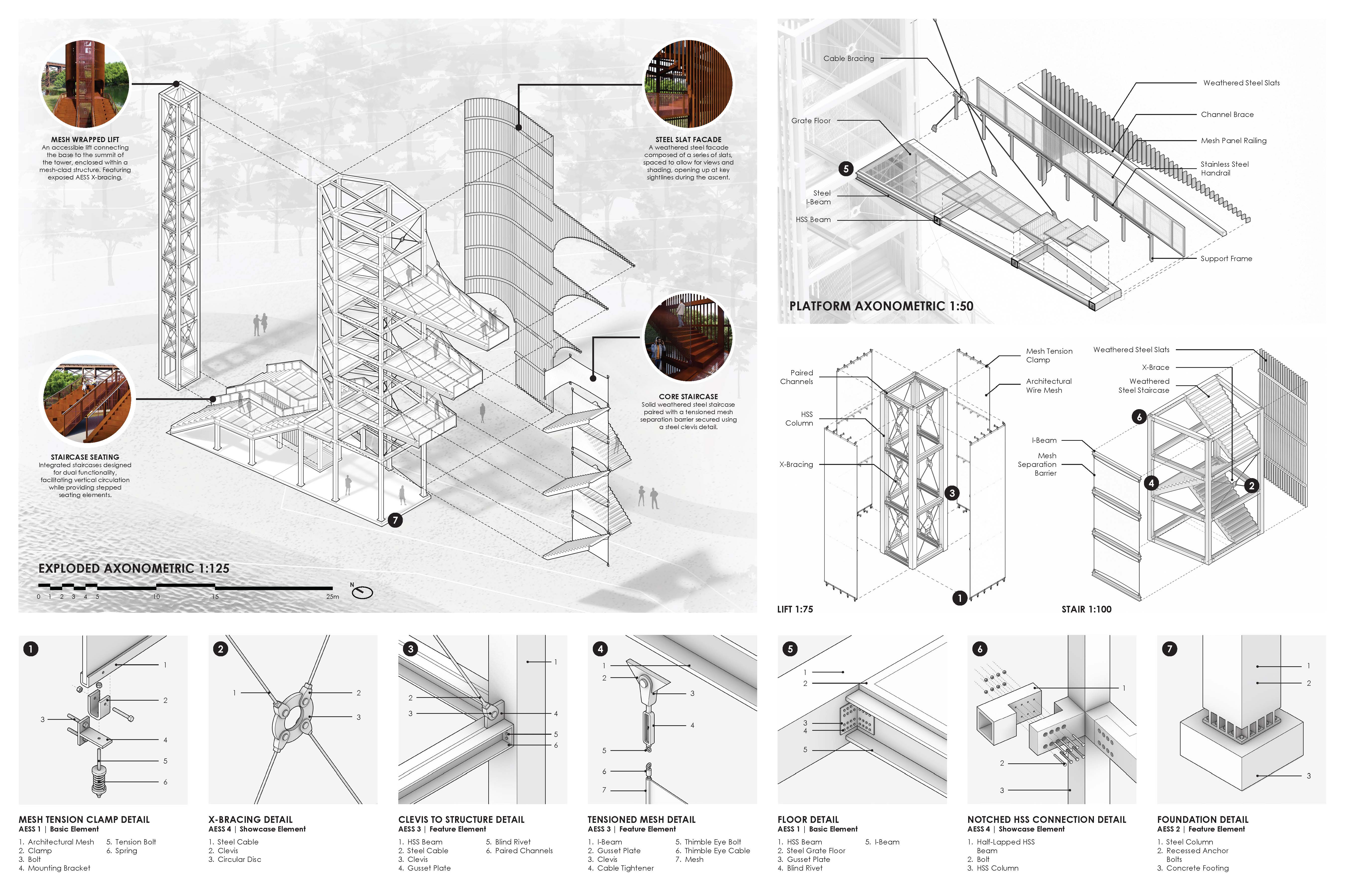 Weathered Lines an architectural student project by Cindy Ma and Mahara Falif