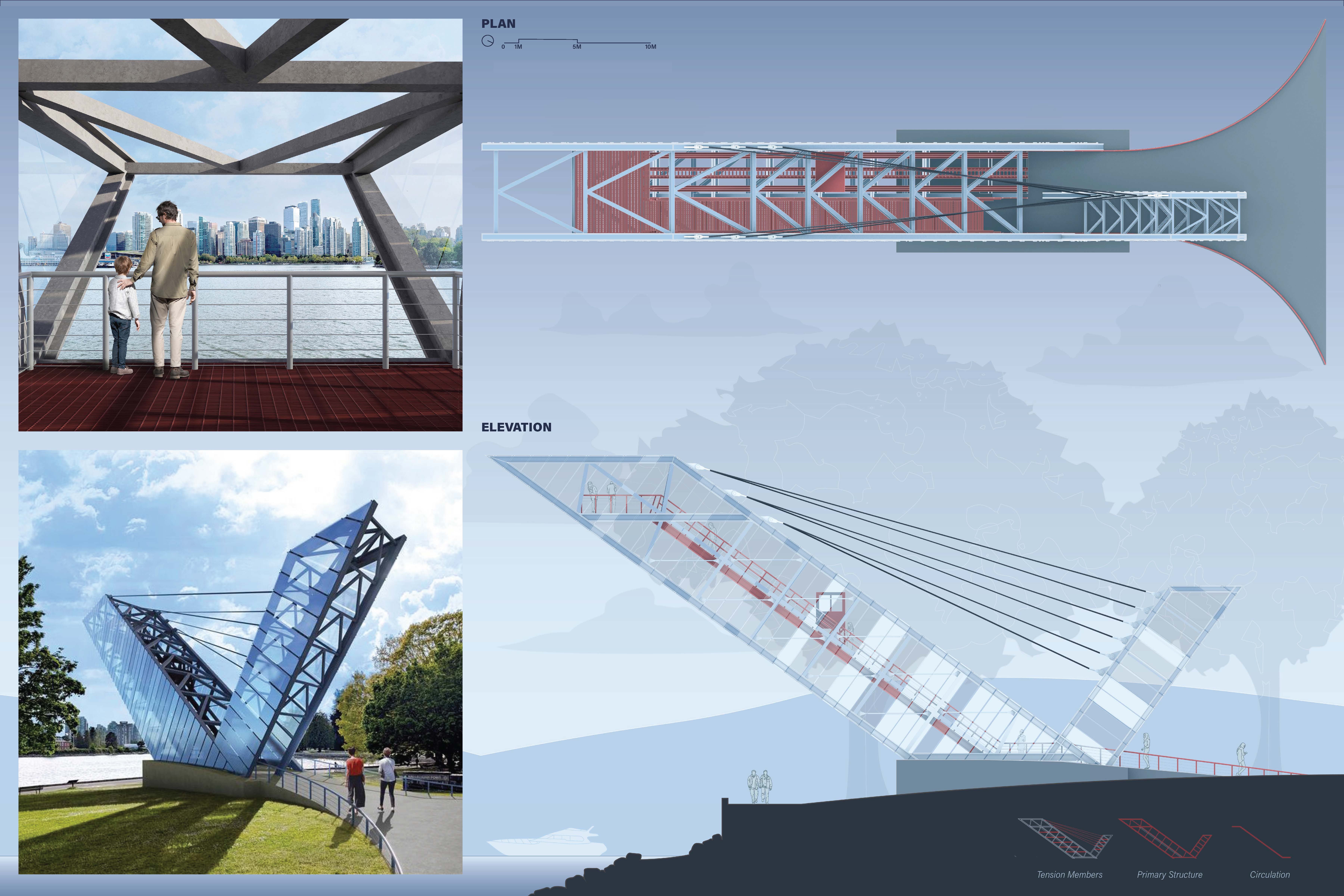 Stairway to Heaven a student architectural project by Yev Stepanyuk and Sadie Berzins