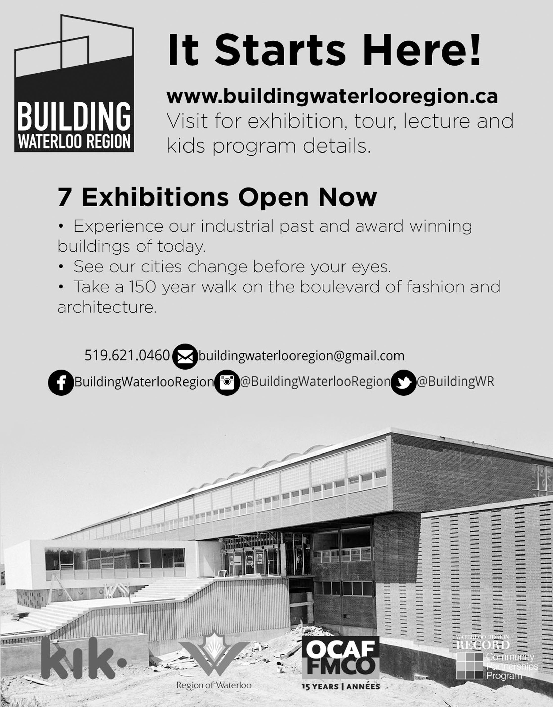 Building Waterloo promotional poster