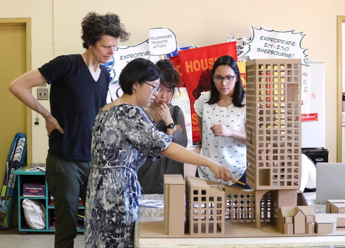 Architects, advocates team up on affordable tower to slow ‘avalanche of condominiums’