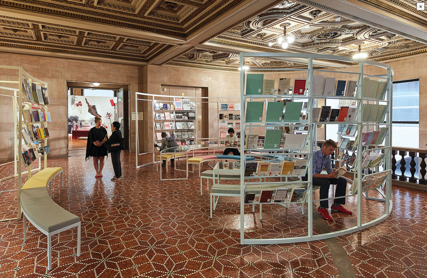 Anarchitectural Library - Adrian Blackwell