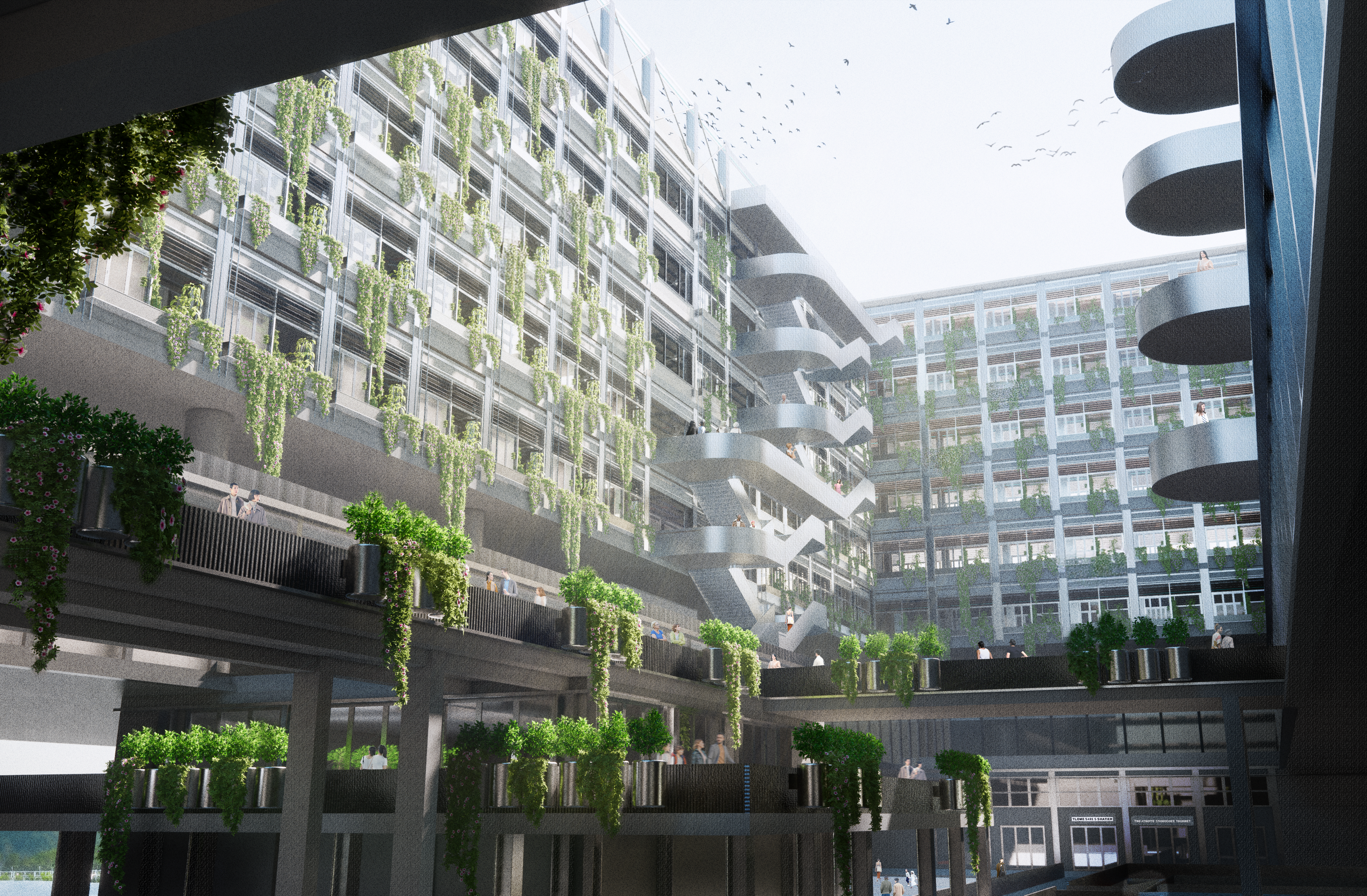 detail of a student design project