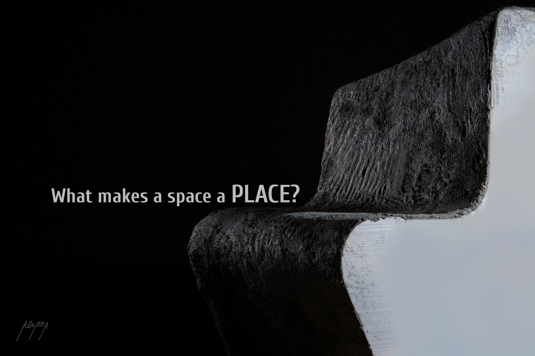 What Makes a space a place postcard front