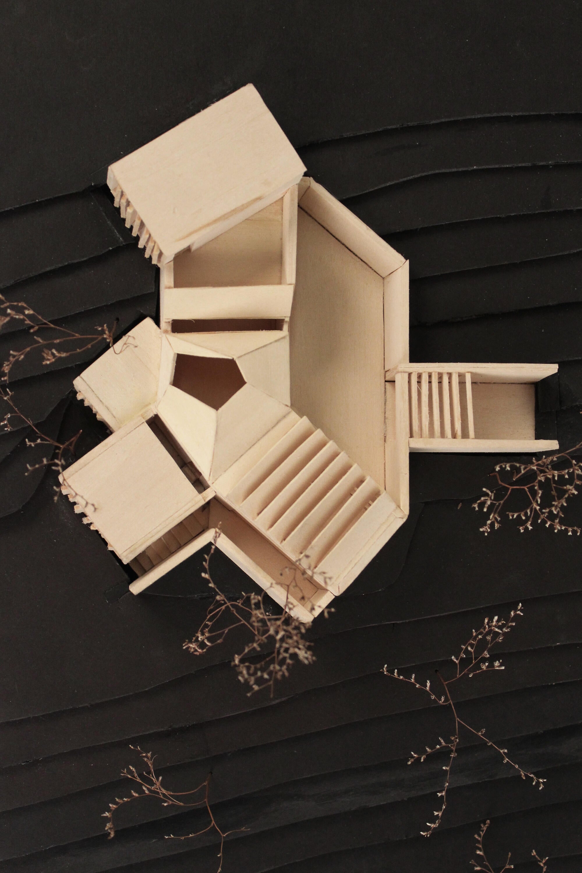 image of Kong's house made from basswood