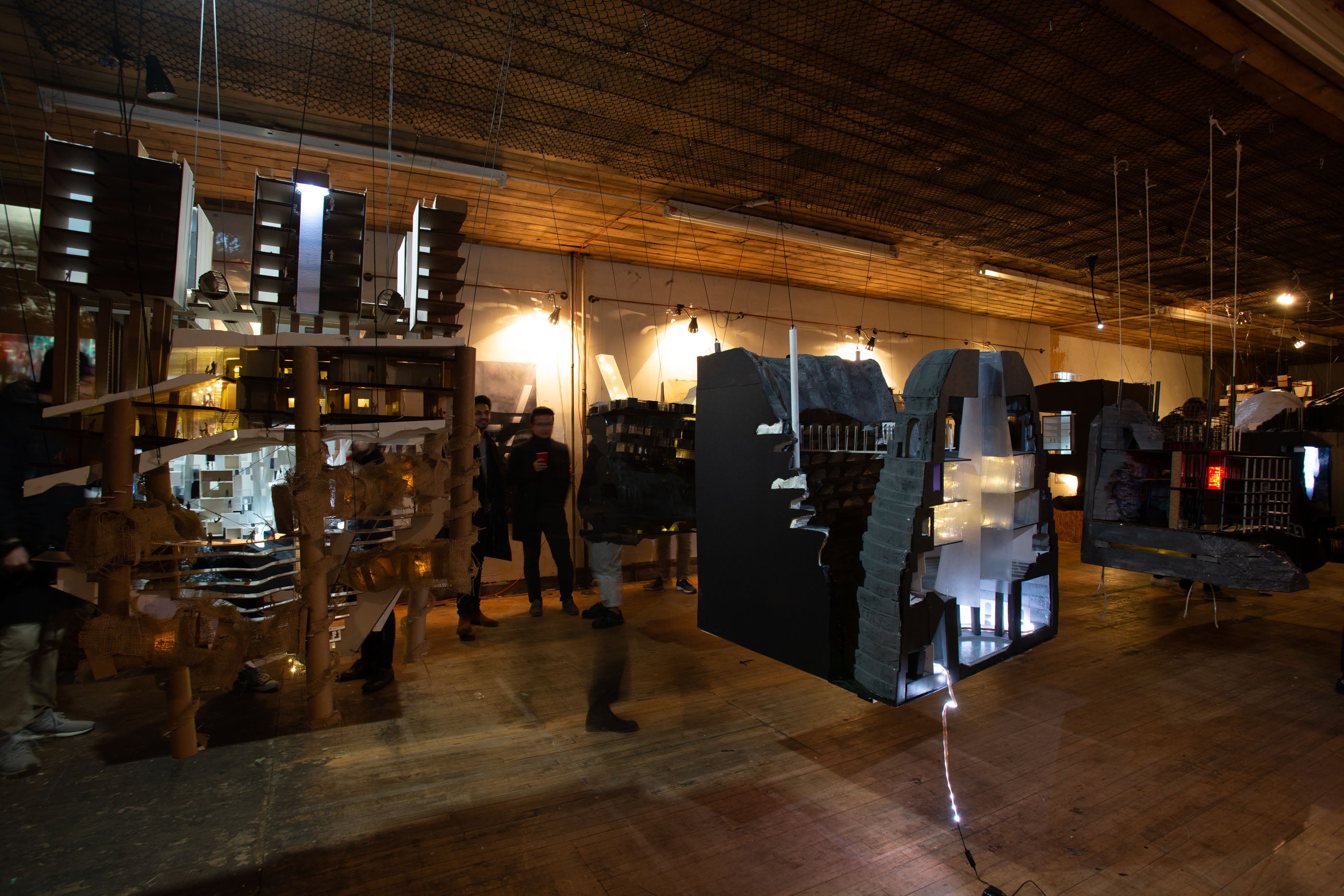 Interior of venue, Bridge Centre for Architecture and Design