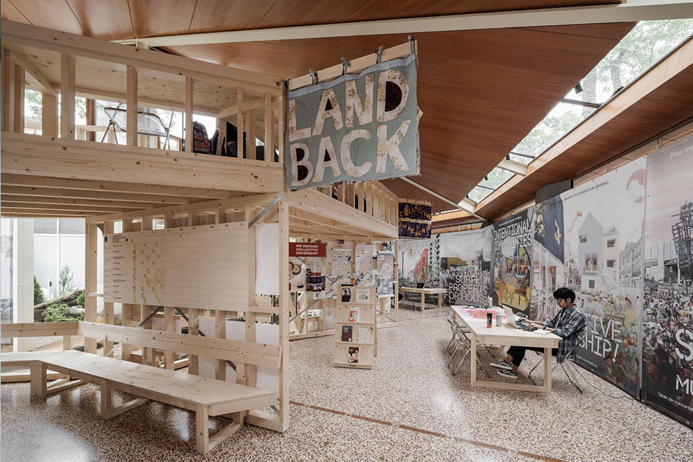 of the Canadian pavilion at the Venice Biennale of Architecture
