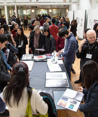 Loft space during a previous Open House