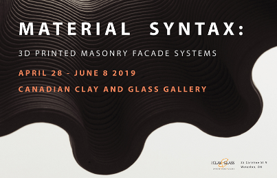 Material Syntax: 3D Printed Clay