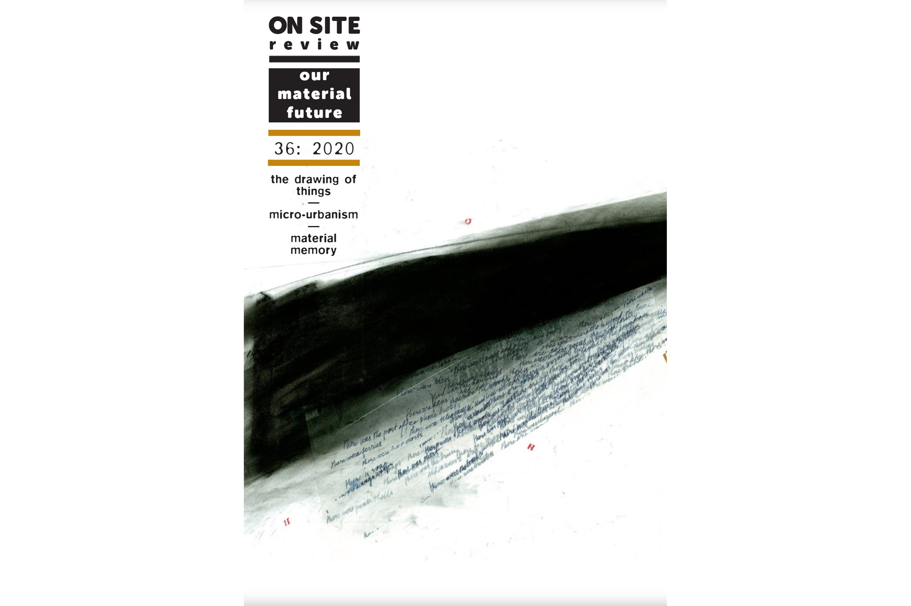 Cover of On Site magazine issue 36