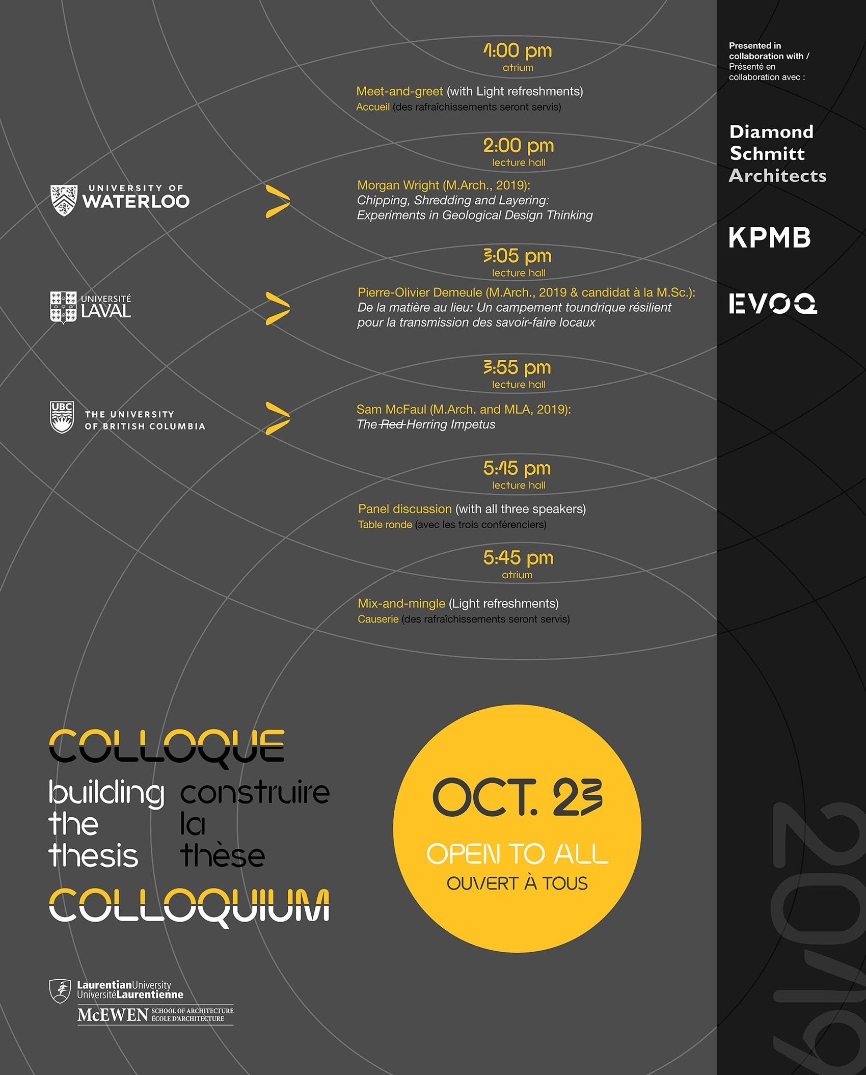 Building the Thesis Colloquim poster