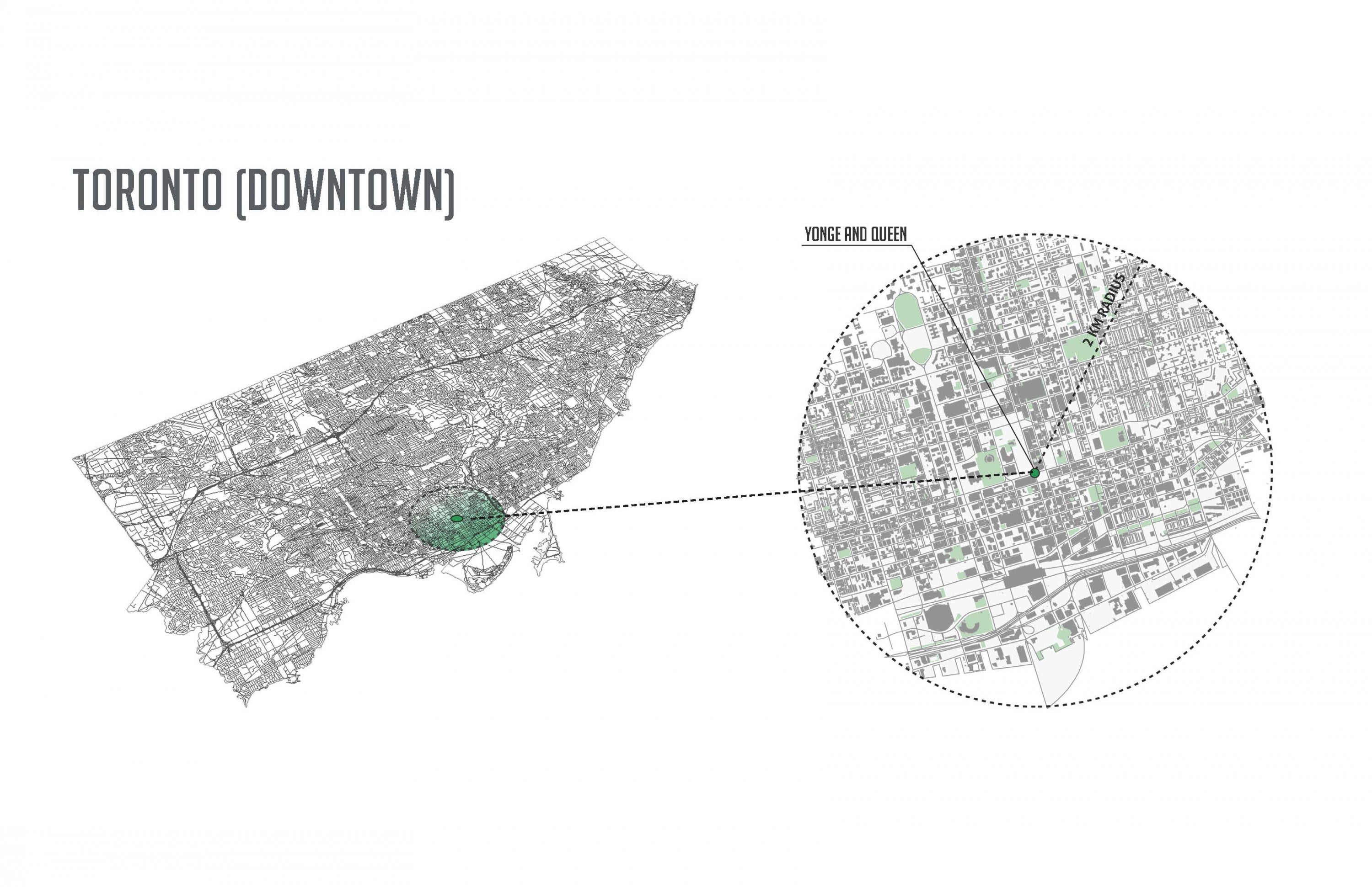 Site Analysis Area of Downtown Toronto