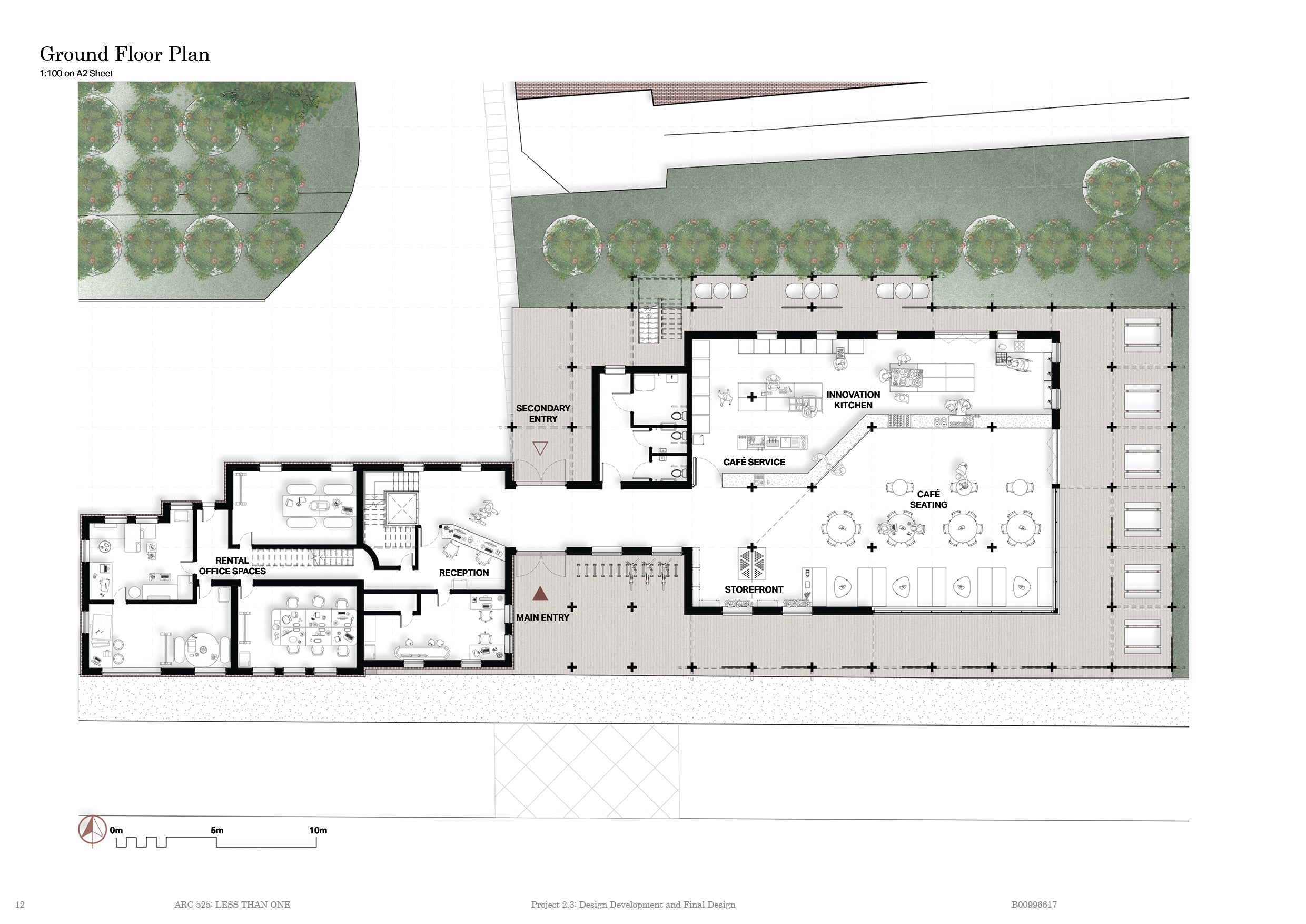 floor plan of the first floor of a large building