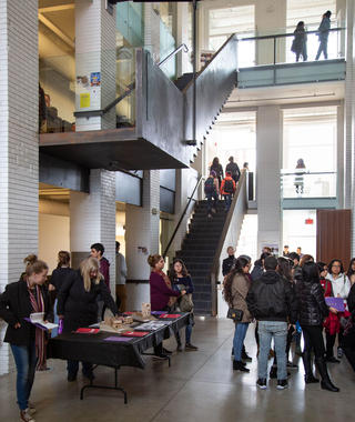 The Atrium during a previous Open House