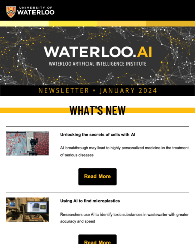 Waterloo.AI Newsletter January 2024
