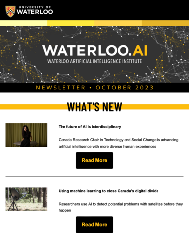 Waterloo.AI October 2024 Newsletter