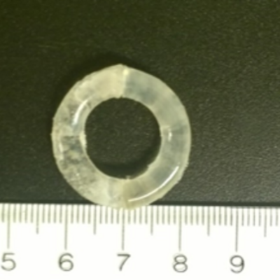 Intravaginal ring that can be inserted into the female genital tract to deliver medications to decrease the transmission of HIV