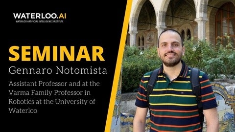Gennaro Notomista Seminar Information