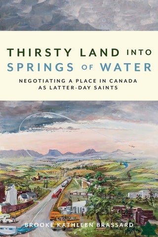 Book cover showing rural landscape