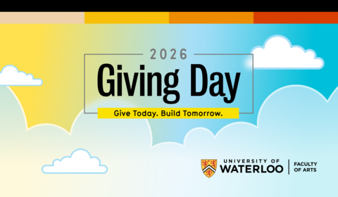 Sun and clouds with 2026 Giving Day written overtop