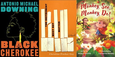 three book covers featured in the linked article