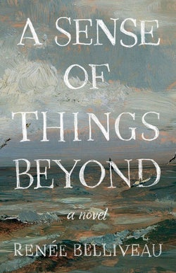 Book cover featuring the title interposed on a roughly painted seascape with a stormy sky and rough water