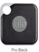 pro tile tracking device in black 