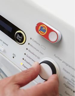 An image of a Tide dash button