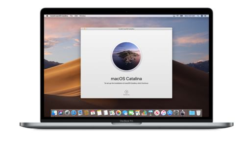 catalina update on mac
