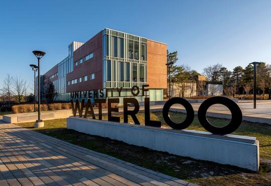 university of waterloo sign 