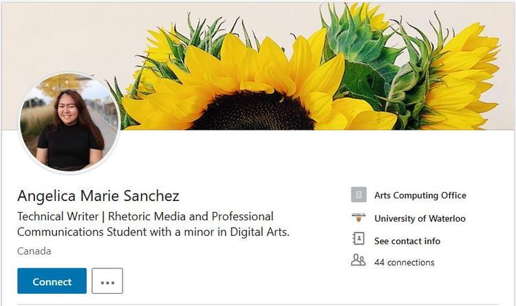 Angelica Sanchez LinkedIn Profile