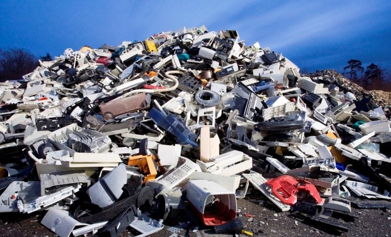 Another pile of e-waste