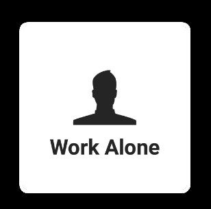 Work Alone icon