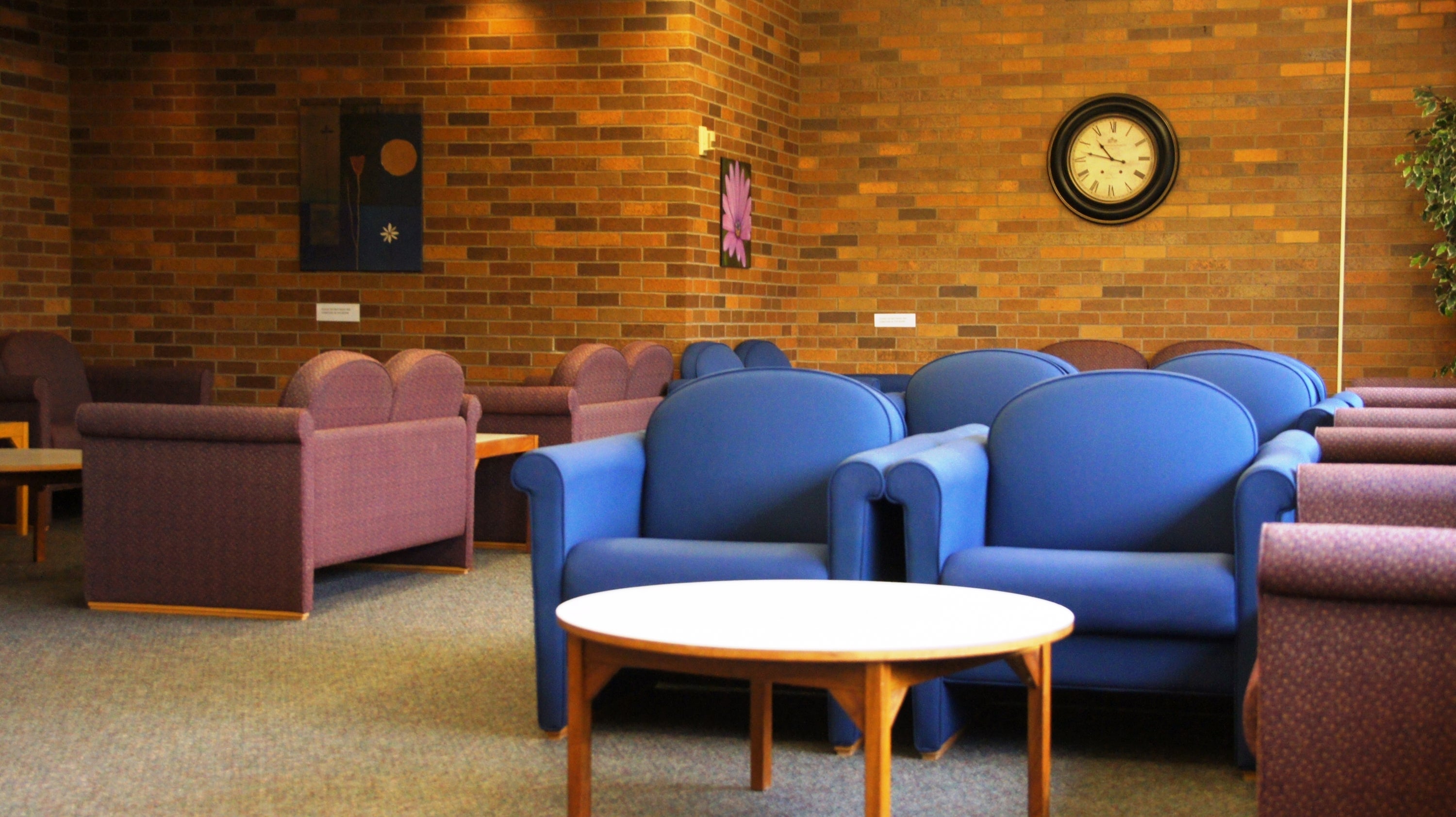 The lounge in the PAS building