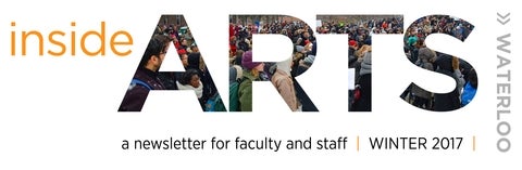 Inside Arts logo with crowd of people in block letters