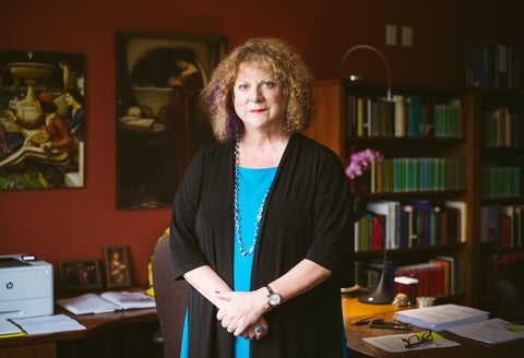 Sheila Ager in her office